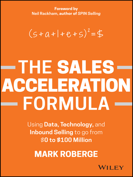 Title details for The Sales Acceleration Formula by Mark Roberge - Available